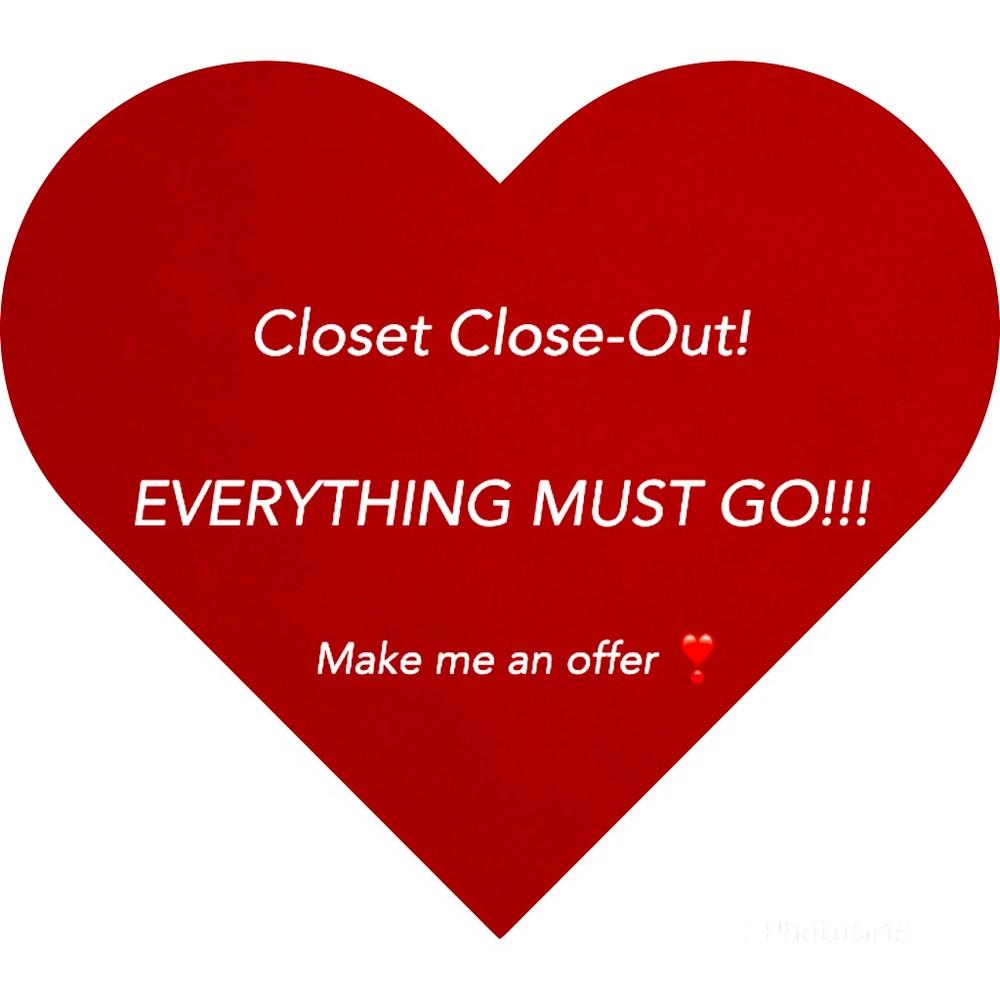 Closet Close out!!